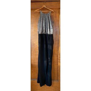 KOCCA Black Dress with Silver Top
